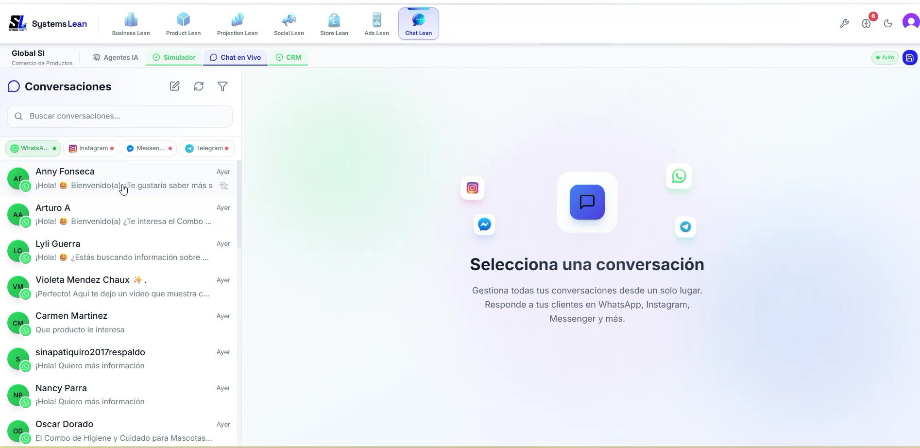 Chat Lean Demo